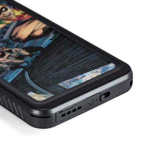 DC Comics Batman All Star Batman & Robin, The Boy Wonder ( Batman & Robin in Action) By Jim Lee Galaxy S24 Waterproof Case